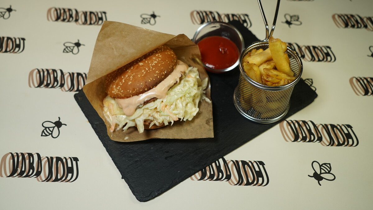 Retro burger